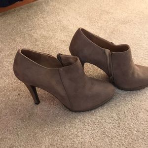 Brown booties
